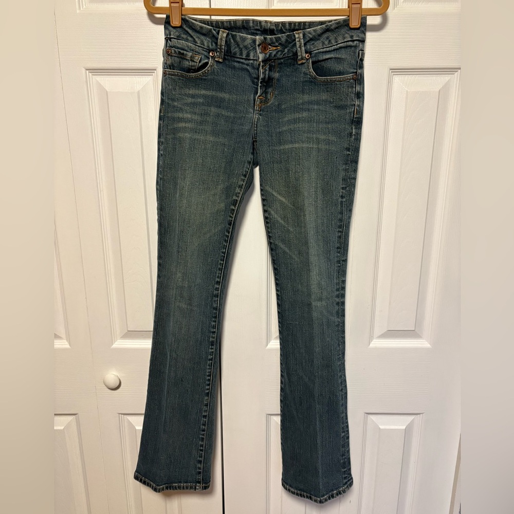 Seven7 Classic Blue Bootcut Jeans - Picture 1 of 5